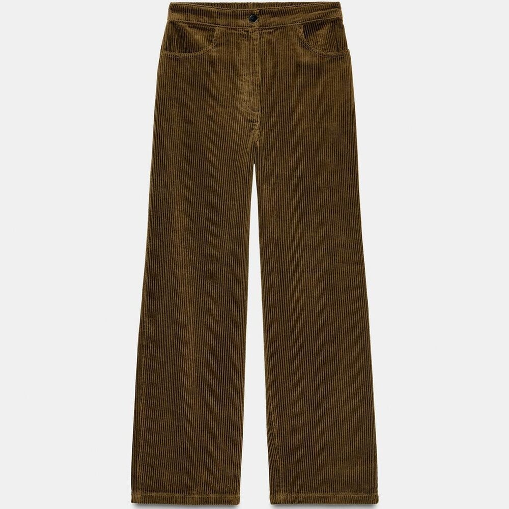 Zara Brand NEW Olive cords with tags SOLD OUT